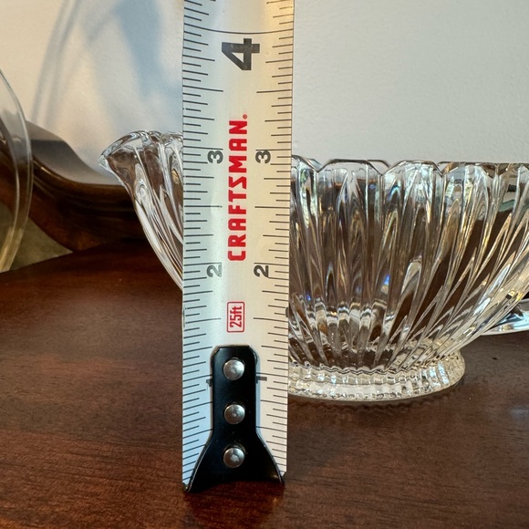 Mikasa ROYAL SUITE Clear Crystal Sauce Tureen Dressing - Picture 2 of 7